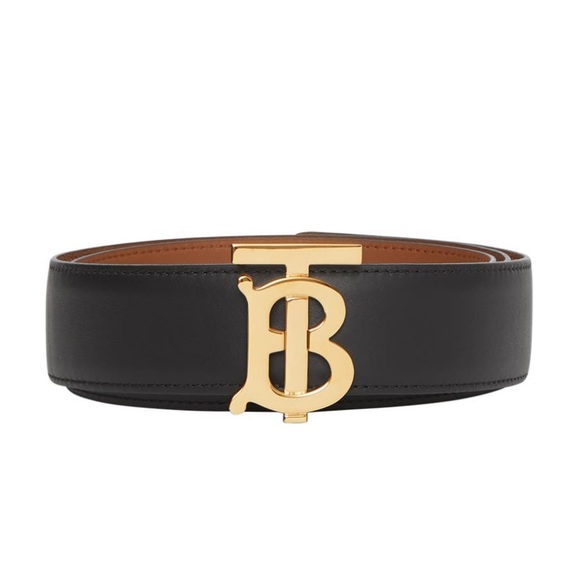 Authentic Burberry Reversible Leather Belt - Picture 1 of 4